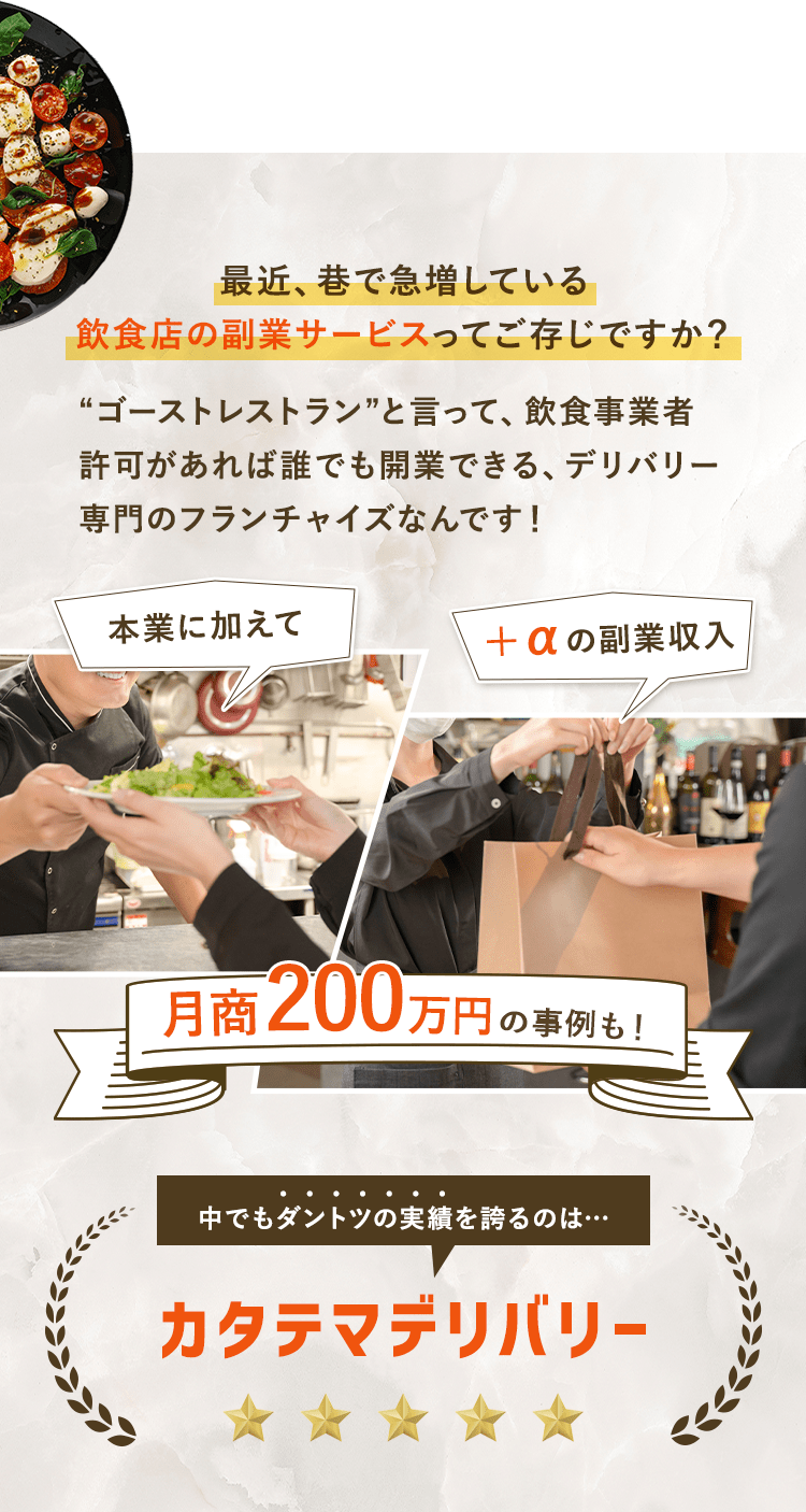 バーチャルレストランの紹介